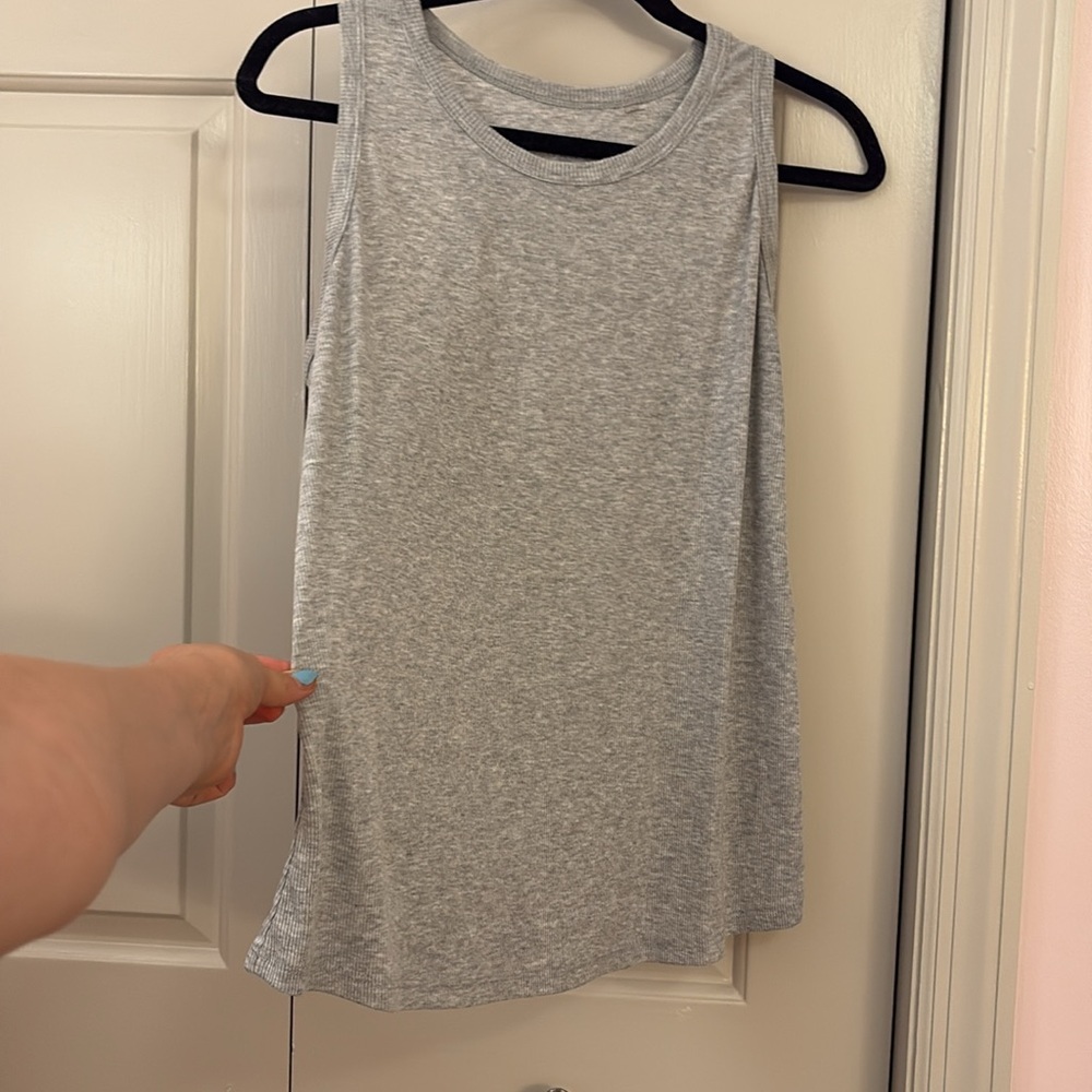 Gray Danskin Ribbed Tank - Picture 5 of 5
